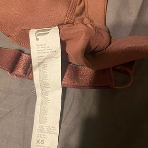 Fabletics pink bra